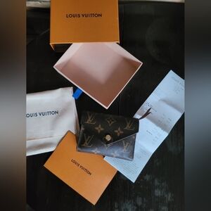Louis Vuitton Brown Monogram Victorine Wallet